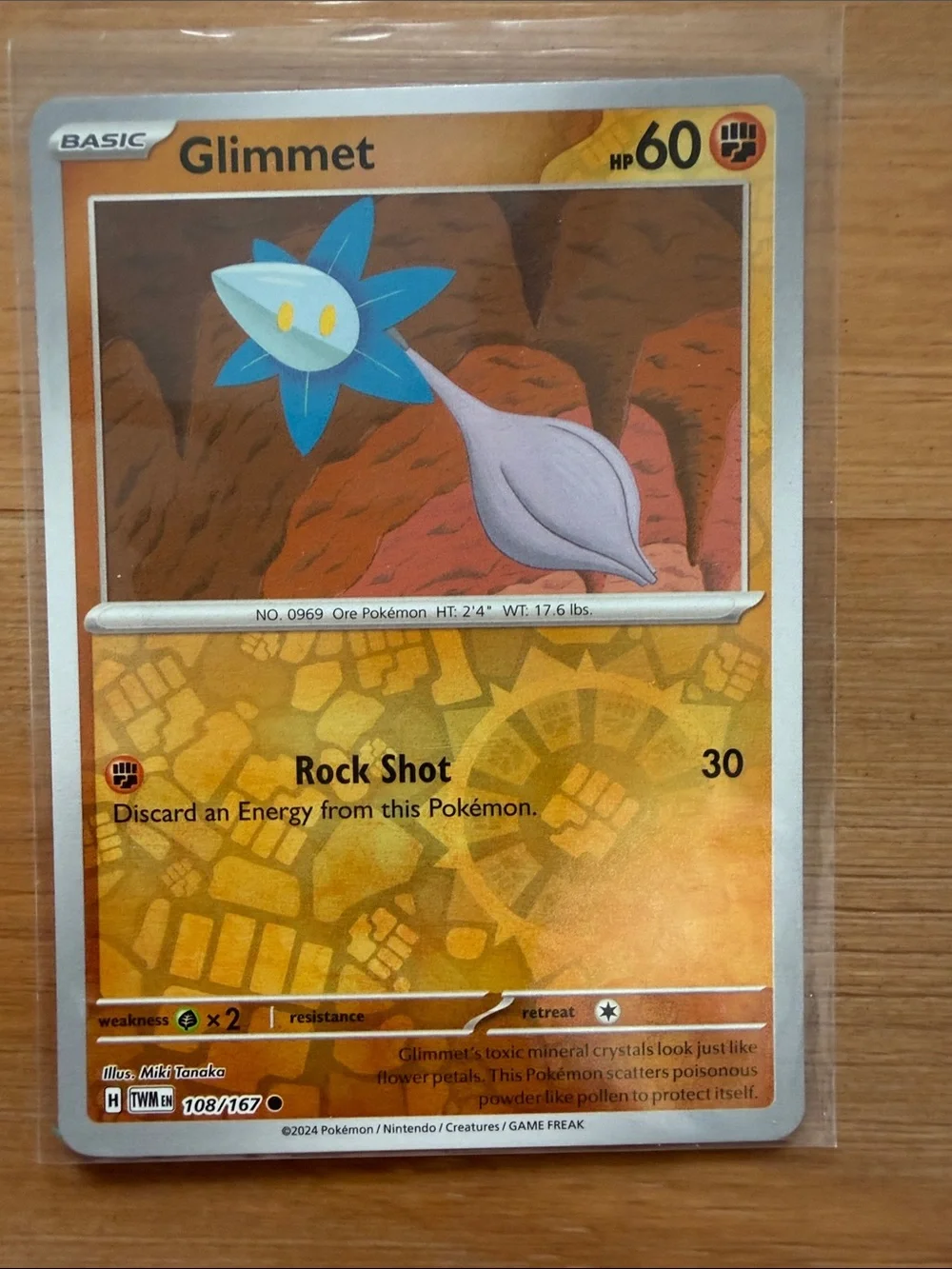 Glimmet & Glimmora Evolution Lot | 5 Cards | Reverse Holo Pokémon Cards ✨5/$25✨